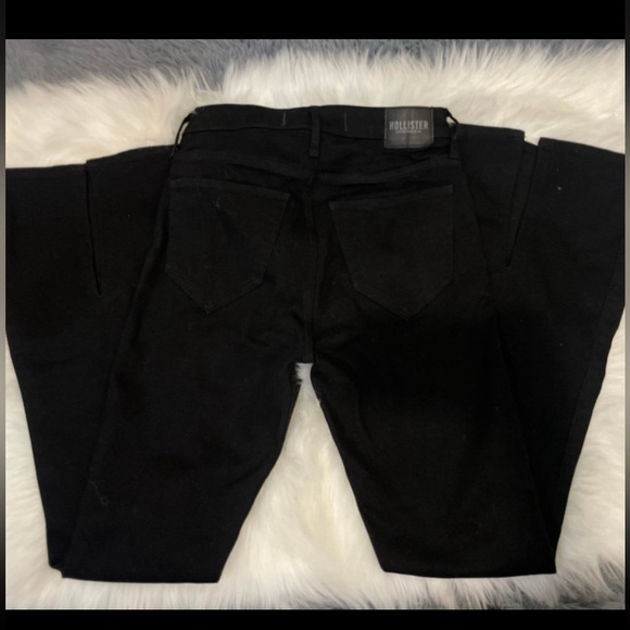 HOLLISTER High-rise Vintage Flare Front Split Hem Jeans - Picture 4 of 8